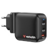 Verbatim laadija Mini GaN Charger 100W 3Port US/EU/UK ADP 32230