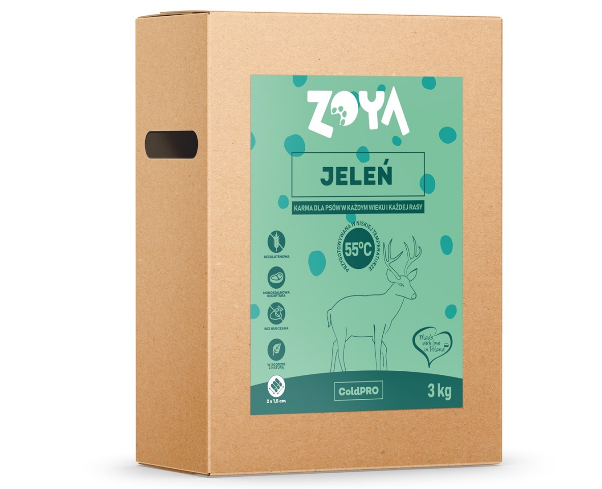 Zoya kuivtoit koerale ColdPRO Deer, 3kg
