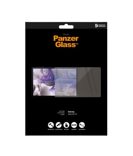 PanzerGlass Screen protector, Samsung, Galaxy Tab S7 FE/S7 FE 5G, Tempered glass, Transparent
