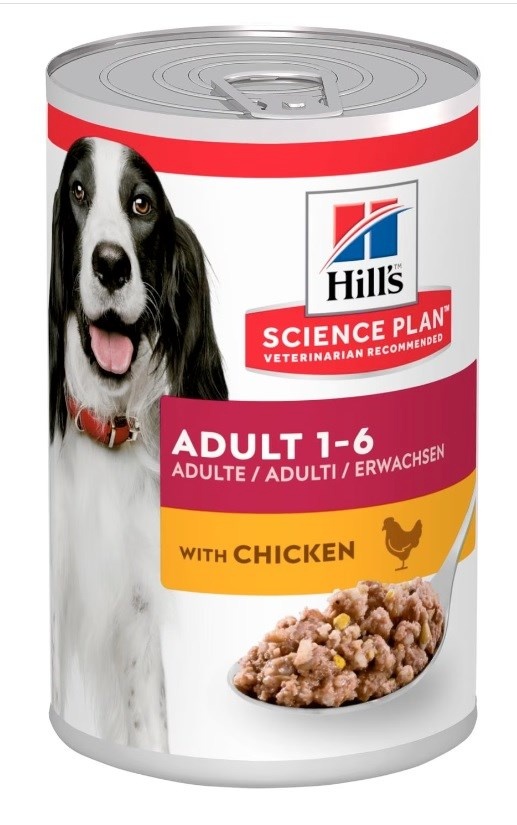 Hill's kuivtoit koerale Science Plan Canine Adult Chicken, 370g