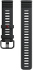Polar pulsikella rihmade komplekt Premium Silicone Wristband 22mm, must, S-L