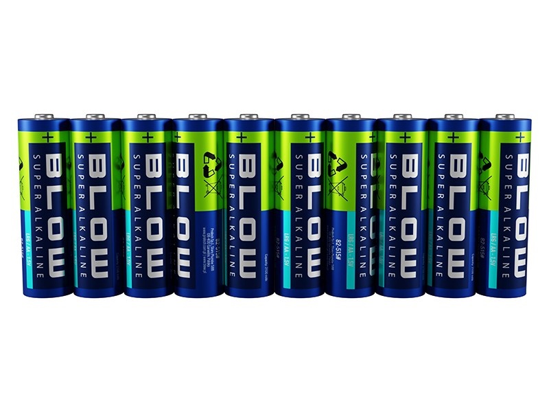 BLOW patarei AA LR6 Super Alkaline 10tk