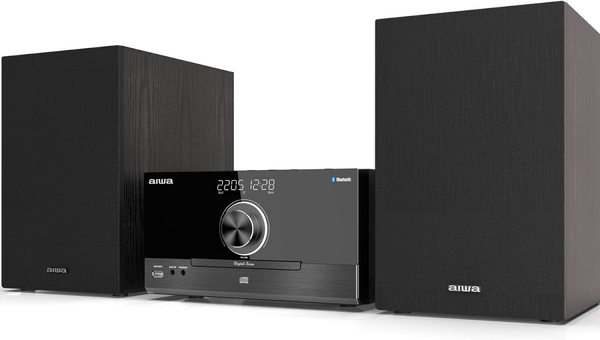 Aiwa mikrosüsteem MSBTU-600, must