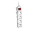 Tracer pikendusjuhe PowerWatch 3 m (4 socket) valge with power switch