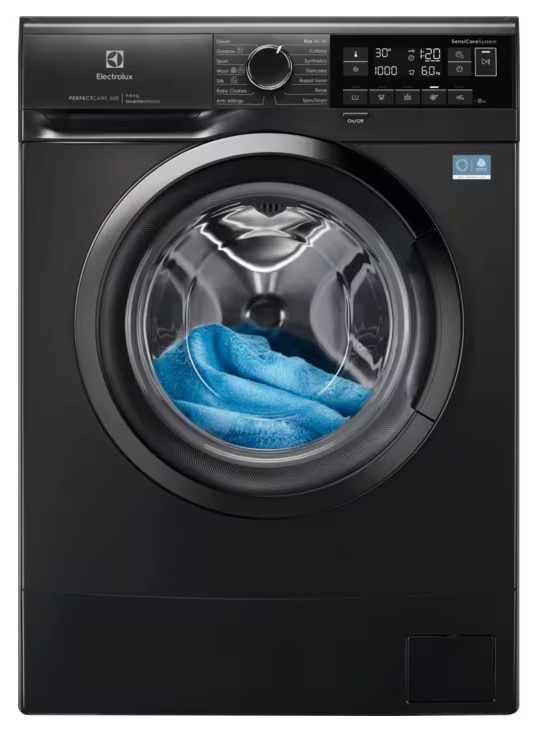 Electrolux pesumasin EWS6326DXE Series 600 SensiCare Washing Machine, 6kg, 1200 p/min, must