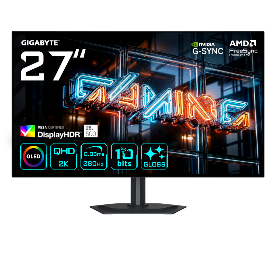 Gigabyte monitor Gaming Monitor 27" OLED MO27Q28GR