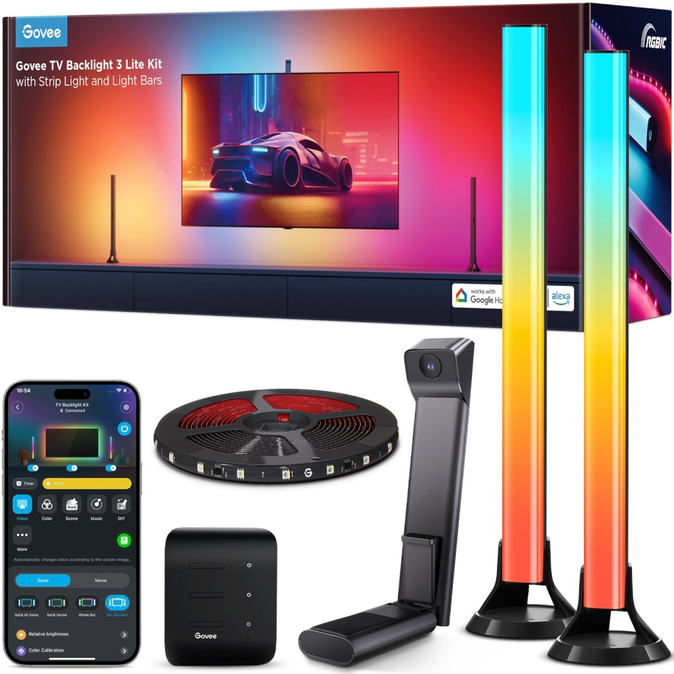 Govee TV Backlight 3 Lite Kit nutikas valgustuskomplekt