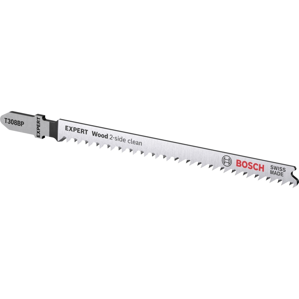Bosch tikksae tera EXPERT Jigsaw Blades T308BP 5tk Wood 2-side clean