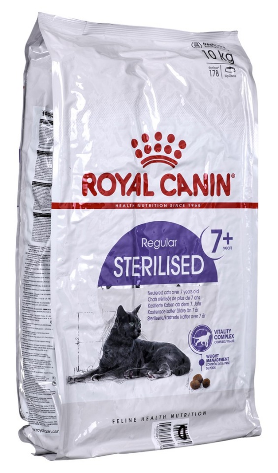 Royal Canin kuivtoit kassile Senior Sterilised 7+, 10kg