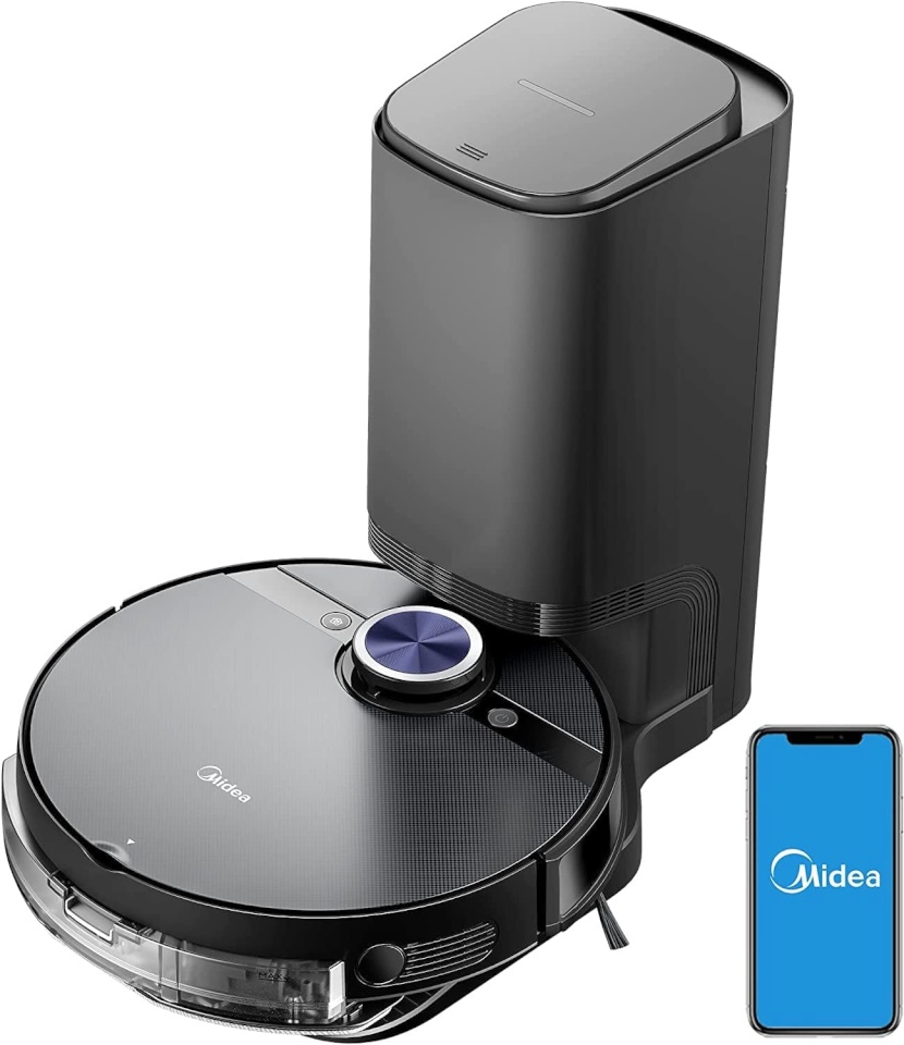 Midea robottolmuimeja S8+ Robot Vacuum Cleaner, must