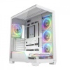 MODECOM korpus Case VOLCANO STELLAR PLUS ARGB MIDI 5F valge