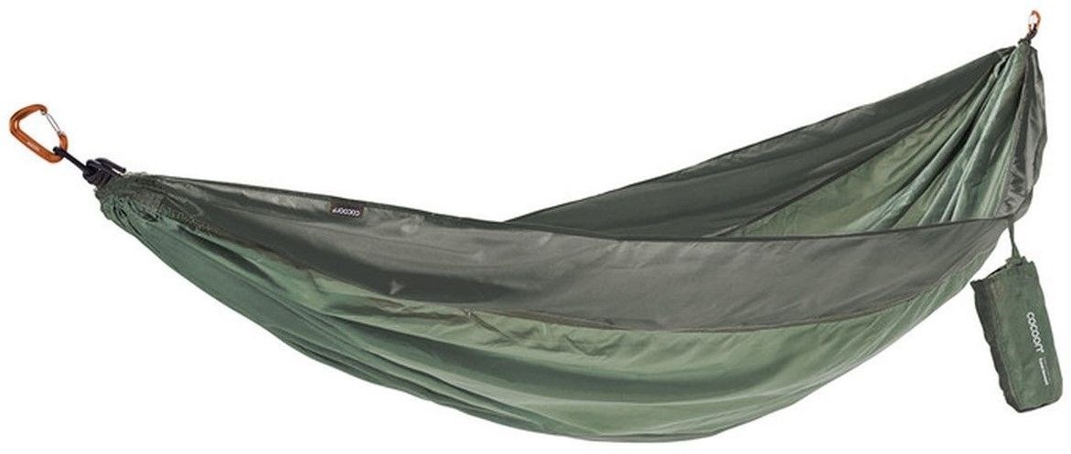COCOON Cocoon Travel Set Double Two-Person võrkkiik Hammock, Cypress roheline