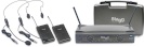 Stagg mikrofon SUW 50 HH FH EU UHF true diversity Wireless headset system with 2 channels must