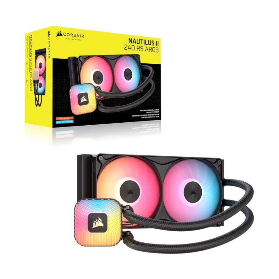 Corsair jahutus CPU Cooler NAUTILUS II 240 RS ARGB 240mm