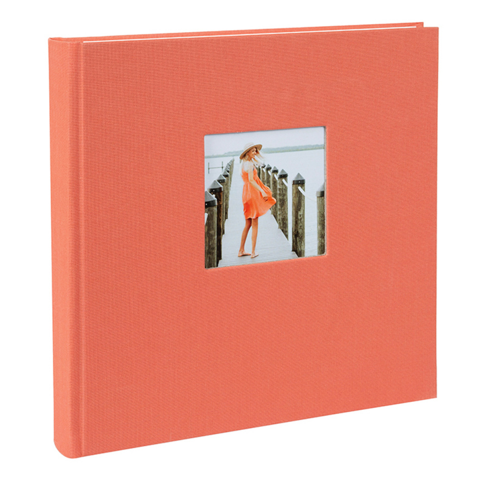 Goldbuch fotoalbum Bella Vista 25x25cm lachs, 60 valged lehed, Book Album