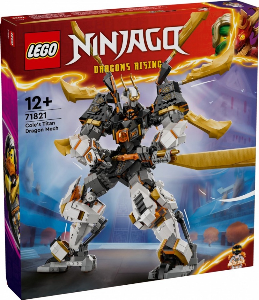 Lego klotsid Blocks Ninjago 71821 Coles Titan Dragon Mech
