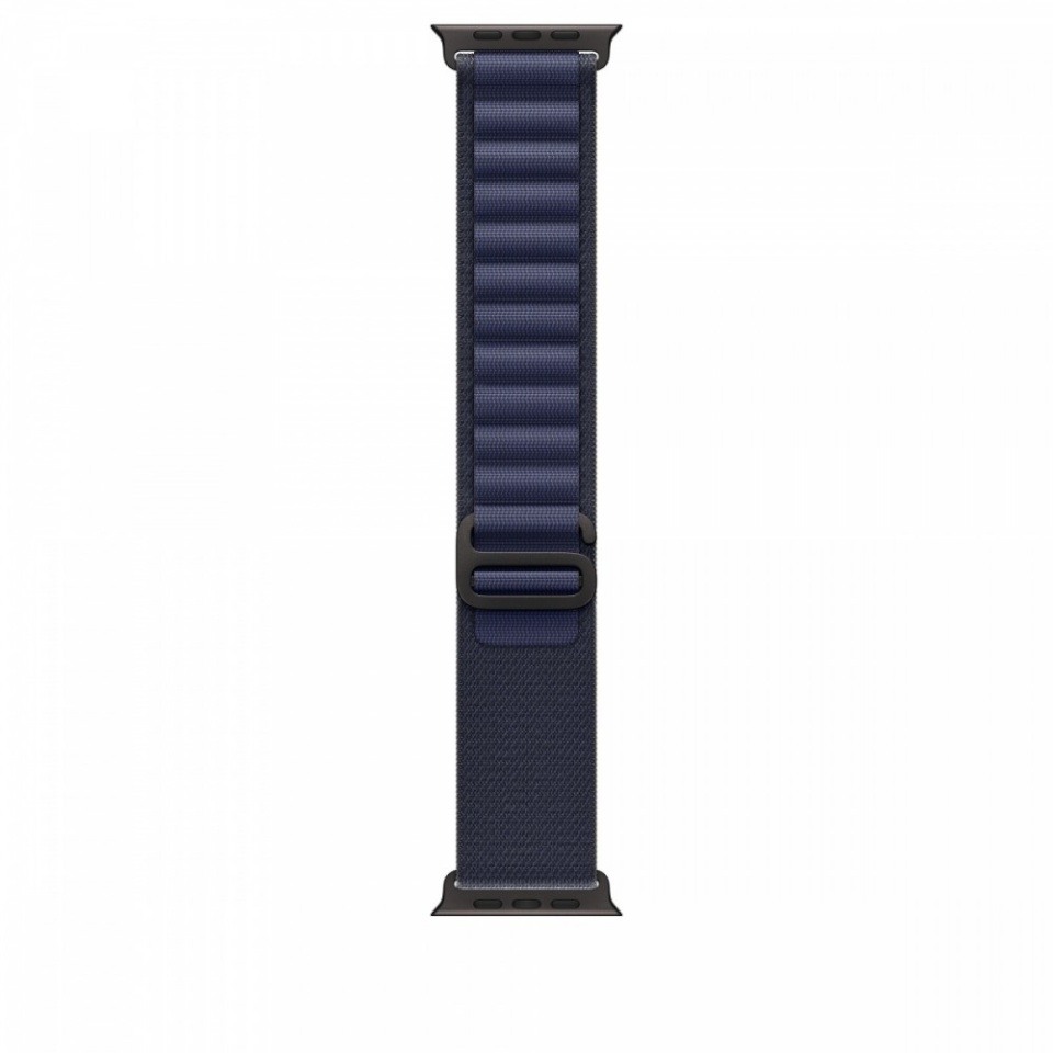 Apple kellarihm Watch Navy Alpine Loop 49 mm - L - Black Titanium Finish