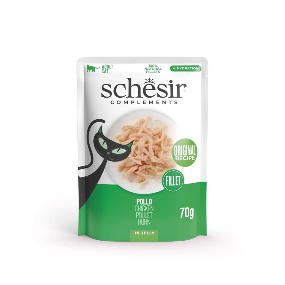 Agras Pet Foods kassitoit SCHESIR Chicken Fillet in Jelly, 70g