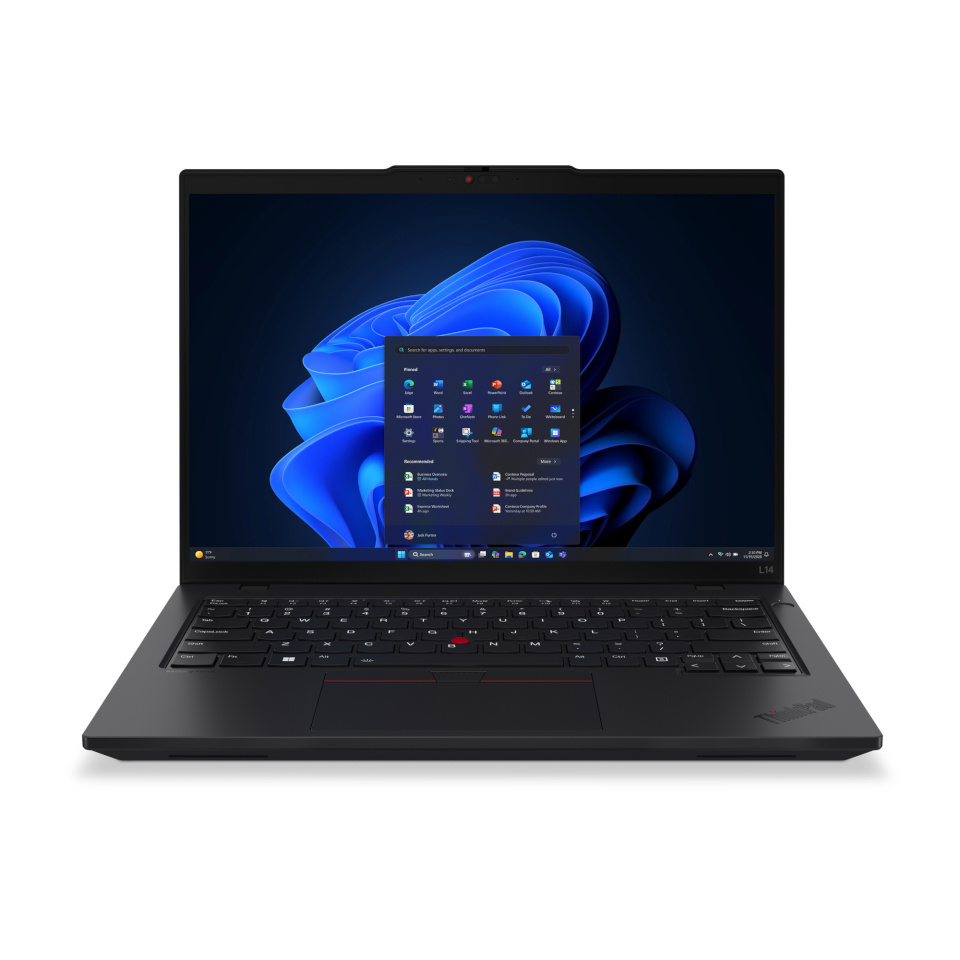 Lenovo sülearvuti 14" L14 G6 U5 225U, 16GB, 512GB M.2 SSD, WUXGA, WWAN upgradeable, BT, W11P Software IT Keyboard IT Garantii 1a
