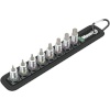 Wera kruvikeerajate komplekt Belt A 2 Zyklop bit socket set w. holding function 1/4 dr.