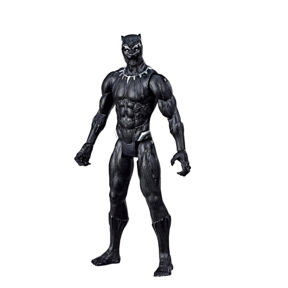 Hasbro Liigestega kuju Titan Hero Black Panther 30cm