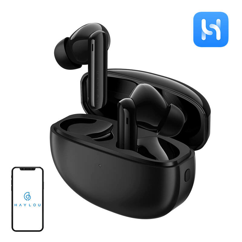 TWS Haylou W1 ANC Headphones (sinine)