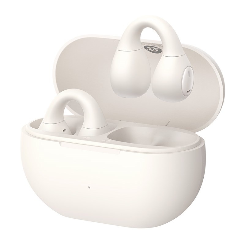 Baseus kõrvaklapid Bass 15 Clip Open Ear Headset True Wireless Stereo TWS In-Ear Calls/Music Bluetooth valge