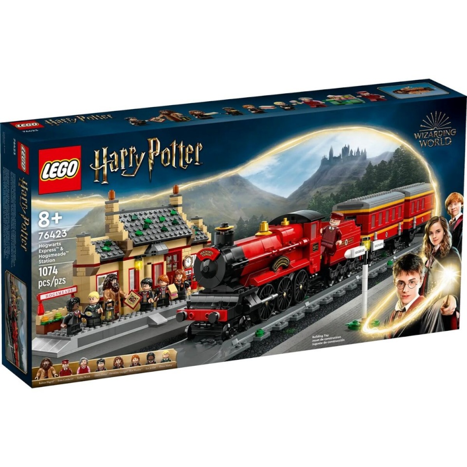 Lego klotsid konstruktor HARRY POTTER 76423 Hogwarts Express & Hogsmeade Station 1074-osaline