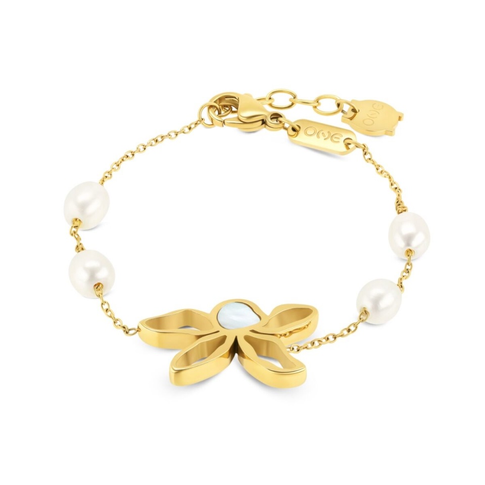 One Jewels naiste käevõru OJATB01D kuldne