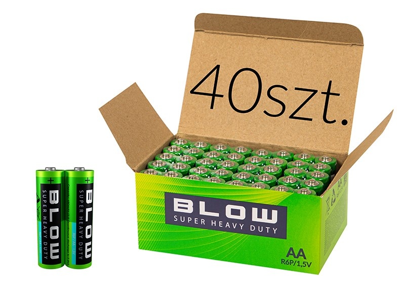 BLOW patarei AA R06P Super Heavy Duty 40tk