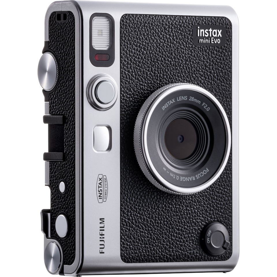 Fujifilm polaroid kaamera Instax Mini Evo USB-C, must