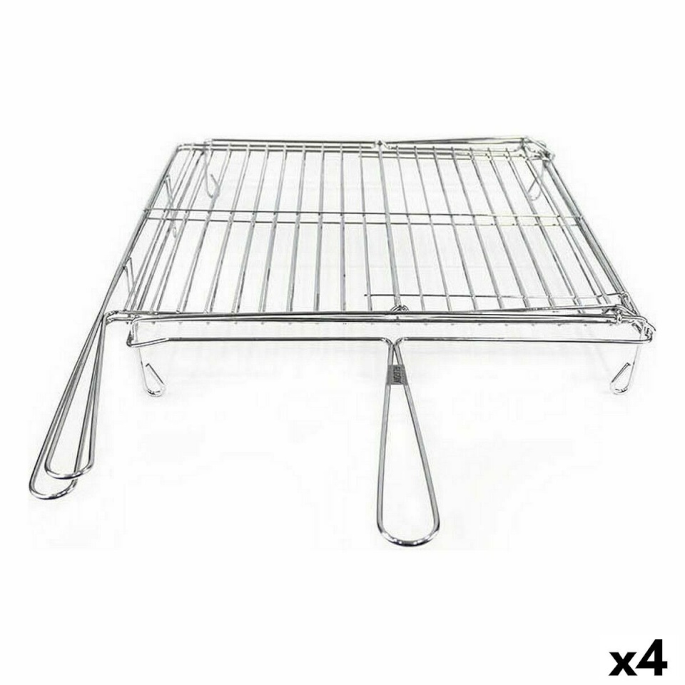 Algon Grill Kroomitud Pööratav 40x45x10cm (4tk)