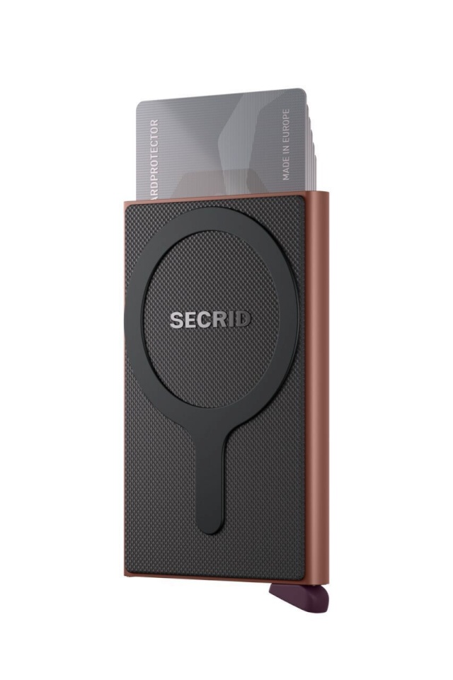 Turvaline kaarditasku Magsafe'i kaardikaitse, roosakuldne