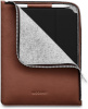 Woolnut kaitsekest Leather Folio 11" iPad Pro & Air, pruun