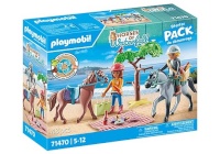 Playmobil klotsid 71470 Horses of Waterfall Starter Pack Reitausflug an den Strand with Amelia and Ben
