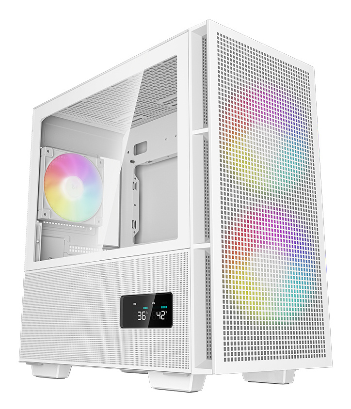 Deepcool korpus CH360 MID TOWER CASE, valge