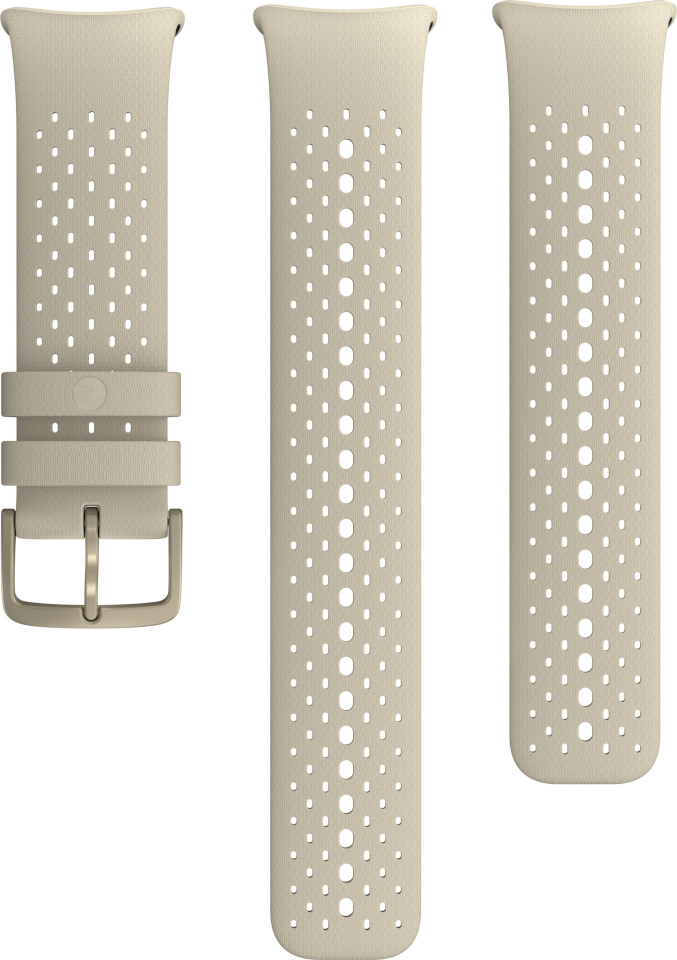 Polar pulsikella rihmade komplekt Silicone Wristband 20mm, shampanja beež, M-L