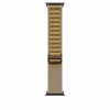 Apple kellarihm Watch Tan Alpine Loop 49 mm - S - Black Titanium Finish