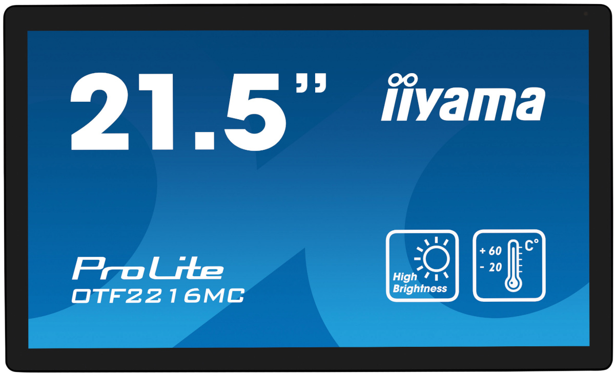 iiyama monitor 54.5cm (21.5") OTF2216MC-B1 16:9 M-Touch HDMI+DP+USB