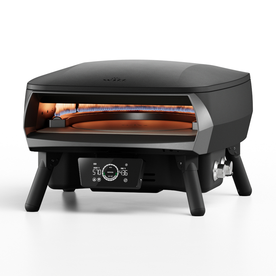 Witt pitsaahi Etna Rotante Control 13" Pizza Oven, must