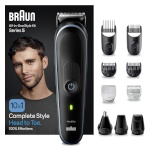 Braun habemepiiraja MGK5445 Series 5 All-in-One Beard Care Bodygroomer Set, 10in1, must
