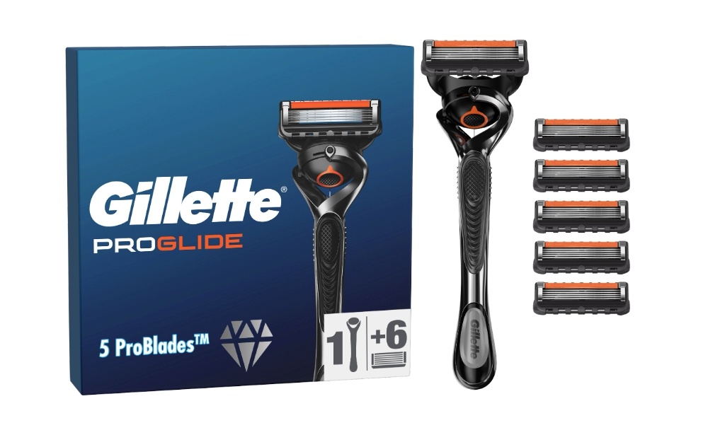Gillette raseerija + 6 tera Proglide, meestele