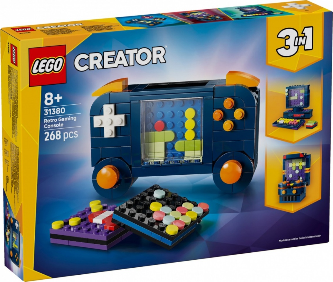 LEGO klotsid 31380 Creator 3-in-1 Retro-Spielkonsole
