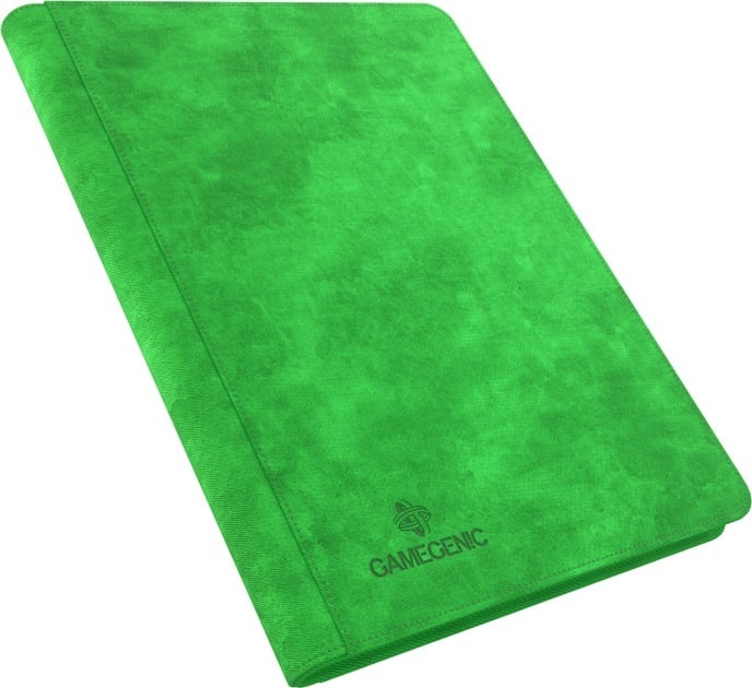 Gamegenic Kogumiskaardid Zip-Up Album 18-Taskualbum, Roheline
