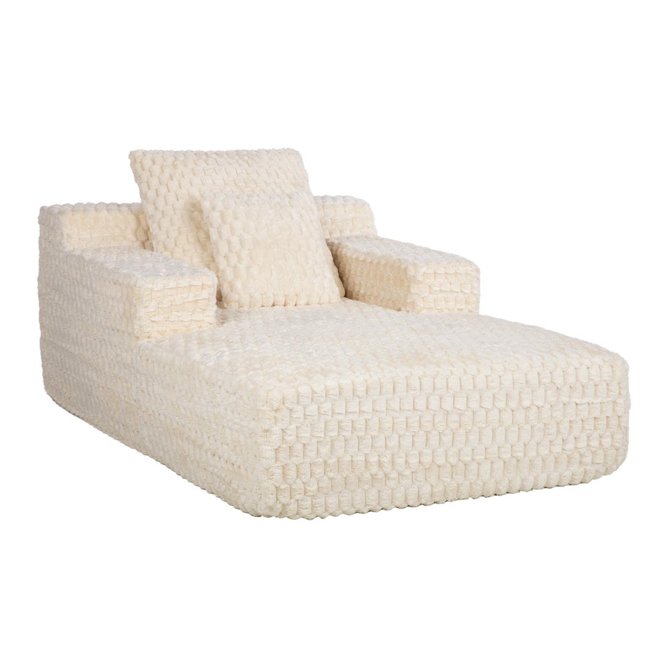 H4Y diivan FIZZY, 112x162x65cm, valge