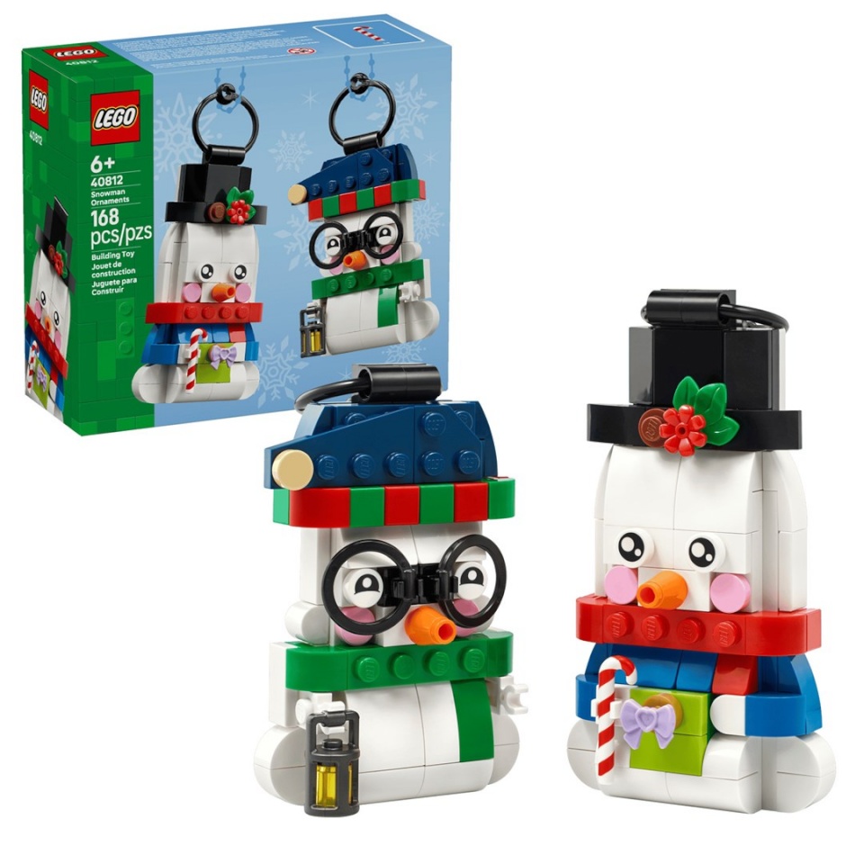 Lego klotsid Inne 40812 - Ozdoby z bałwankami