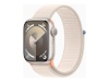 Apple Watch Series 9 GPS 41mm Starlight Aluminium Case with Starlight Sport Loop Apple