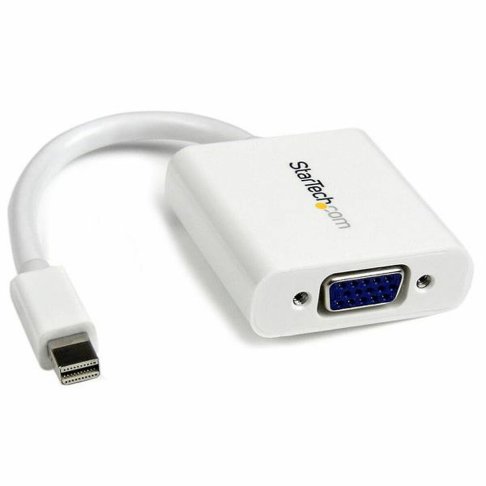 Startech Mini DisplayPort-VGA Adapter MDP2VGAW valge must 0,12 m