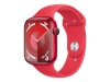 Apple Watch Series 9 GPS 45mm (PRODUCT)punane Aluminium Case with (PRODUCT)punane Sport Band - M/L Apple