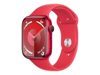 Apple Watch Series 9 GPS 45mm (PRODUCT)punane Aluminium Case with (PRODUCT)punane Sport Band - M/L Apple